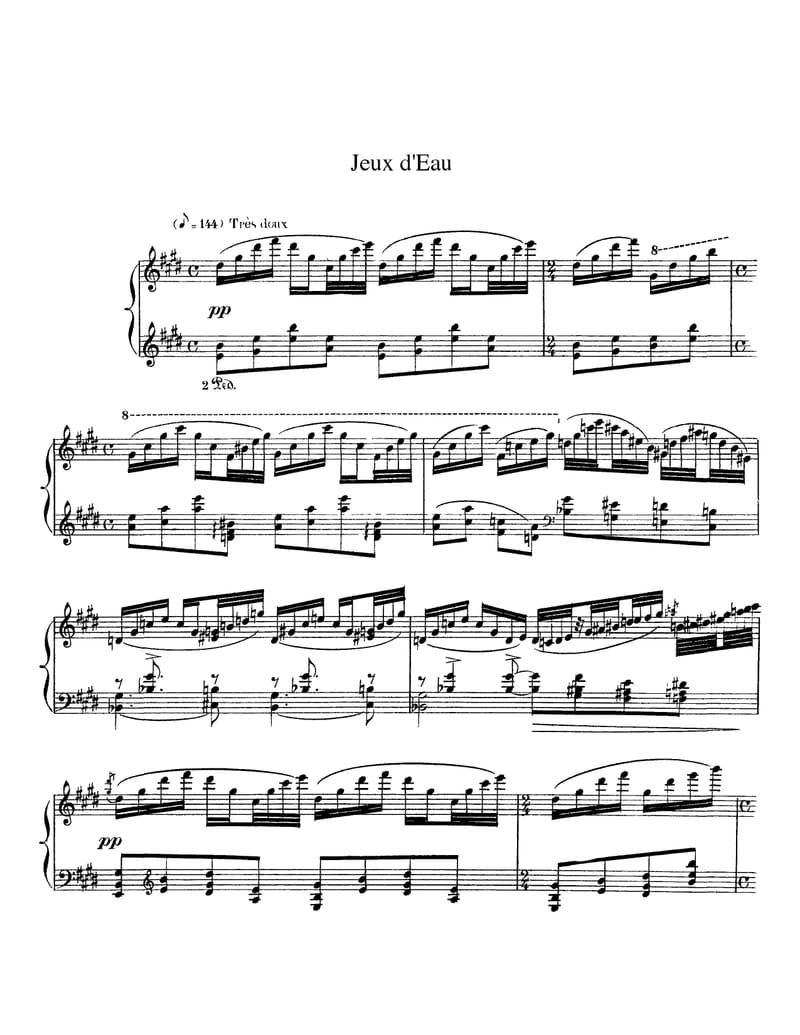 Preview of Jeux d'eau