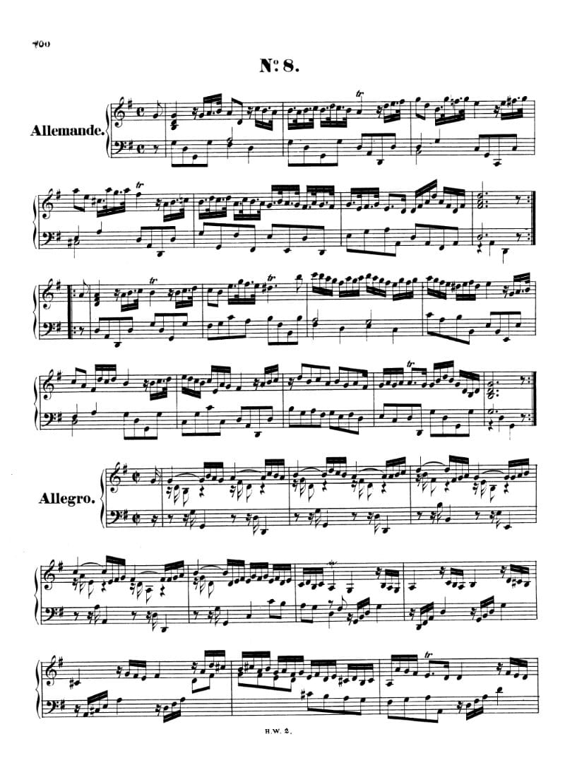 Preview of Suite in G major