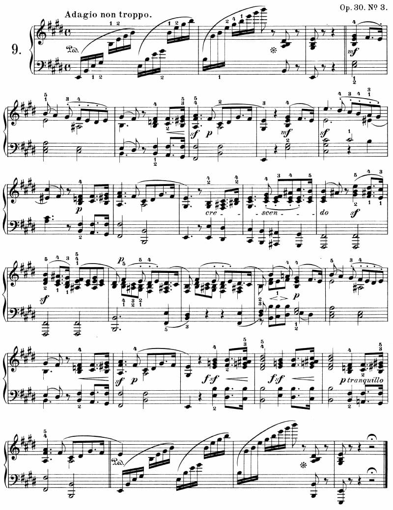 Preview of Songs Without Words: Consolation