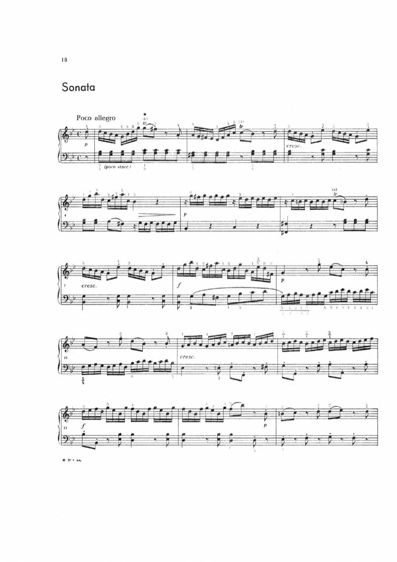 Preview of Keyboard Sonata in A Major, R. 21