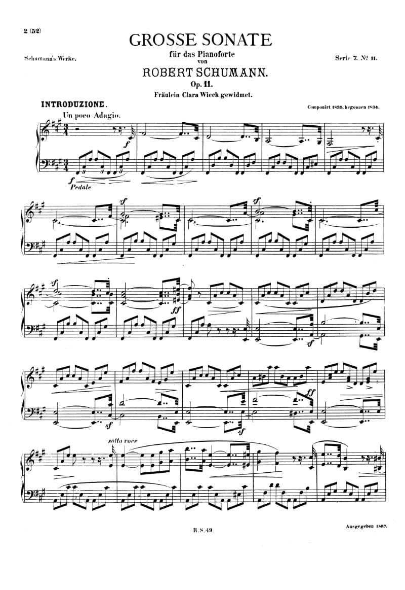Preview of Piano Sonata No. 1 in F-sharp minor