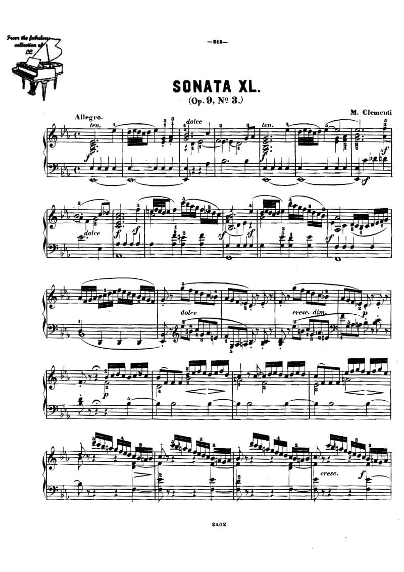 Preview of Sonata in E-flat Major