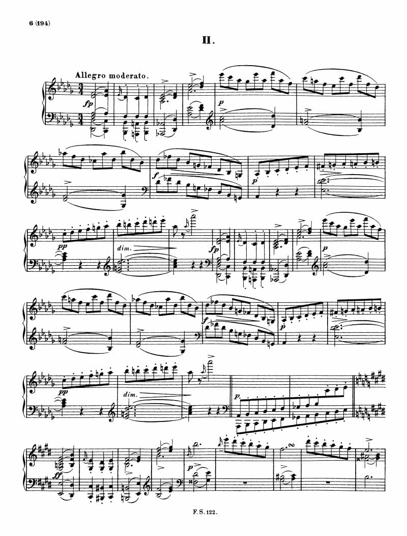 Preview of 2 Scherzi, D. 593: No. 2 in D-flat Major