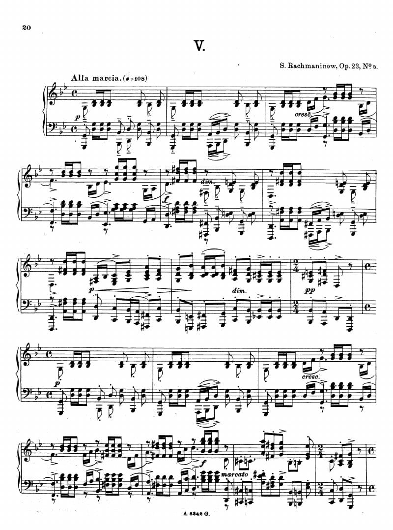 Preview of Prelude in G Minor