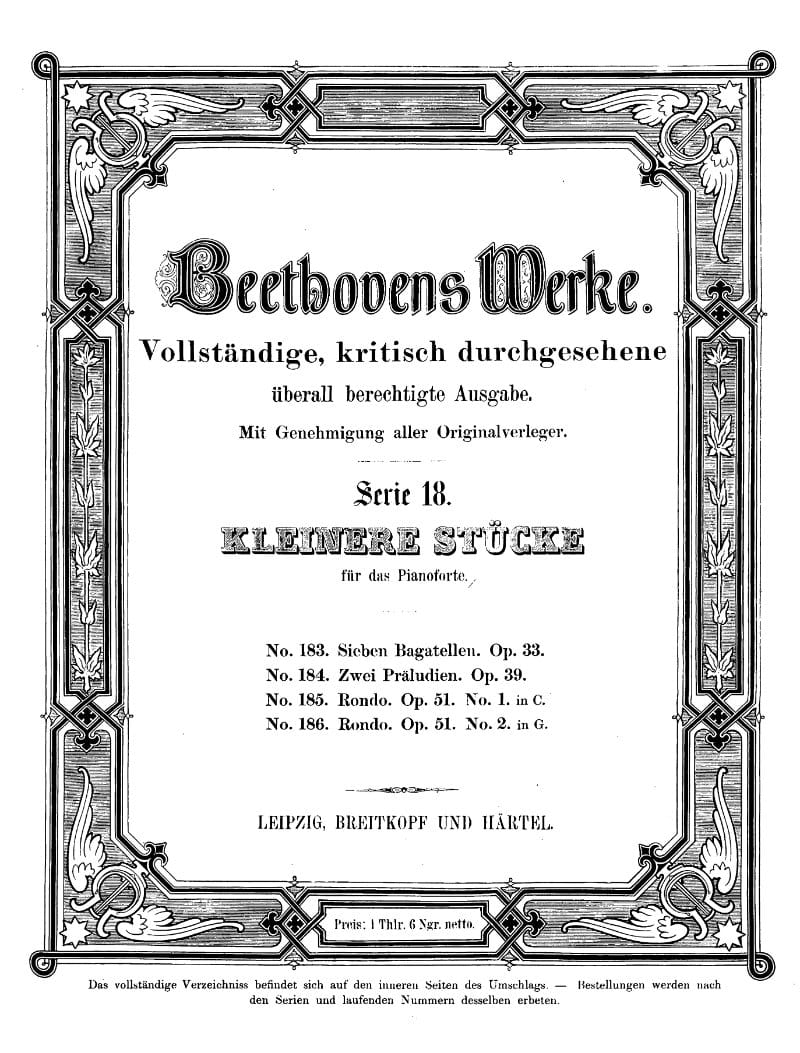 Preview of 7 Bagatelles, Op. 33