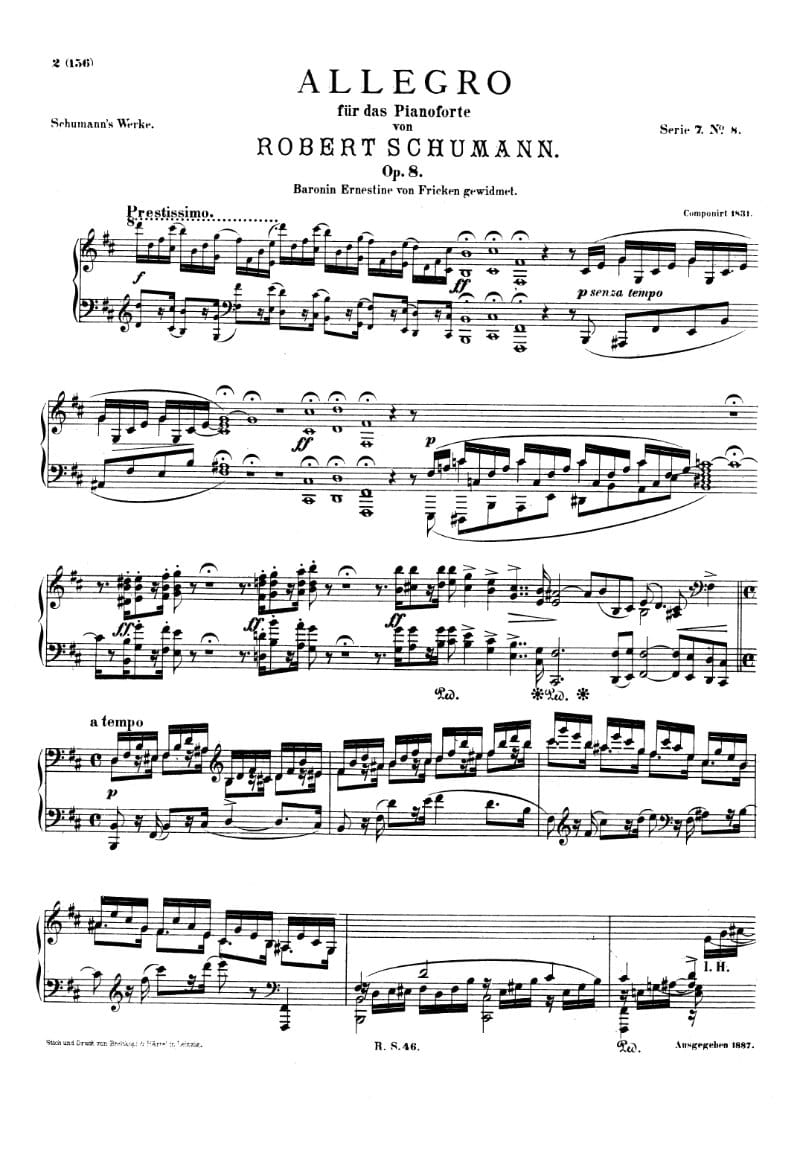 Preview of Allegro in B minor