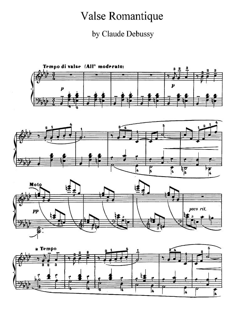 Preview of Valse romantique