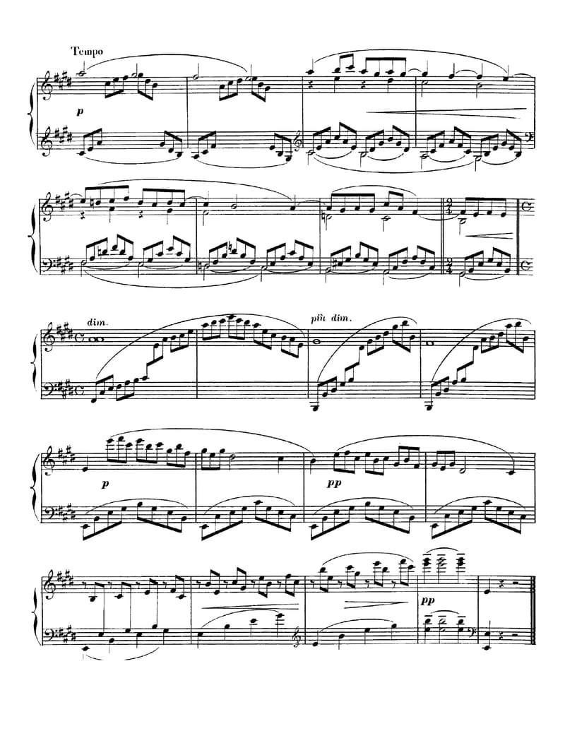 Preview of Arabesque No. 2