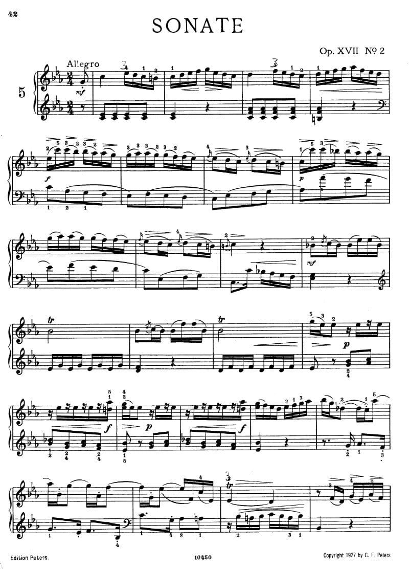 Preview of Keyboard Sonata in C minor