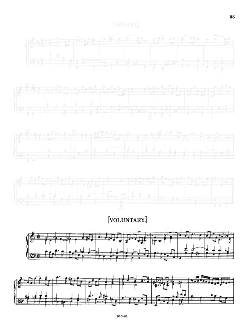 Preview of Voluntary in C major