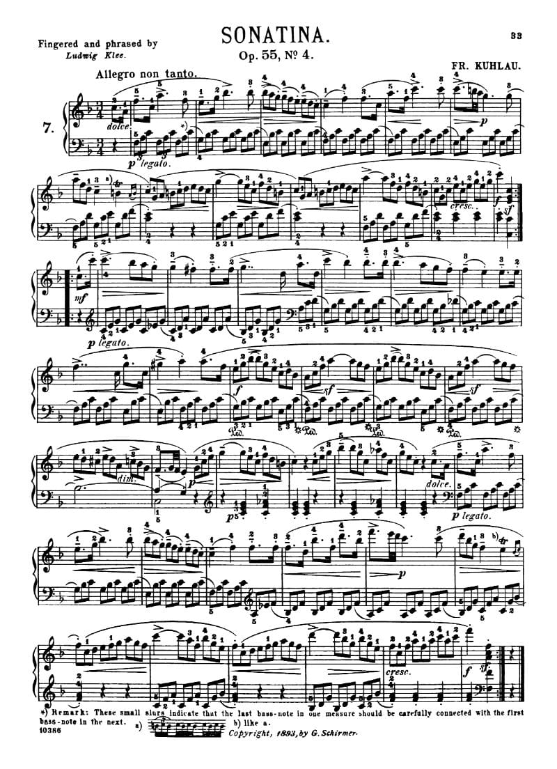 Preview of Sonatina in F major