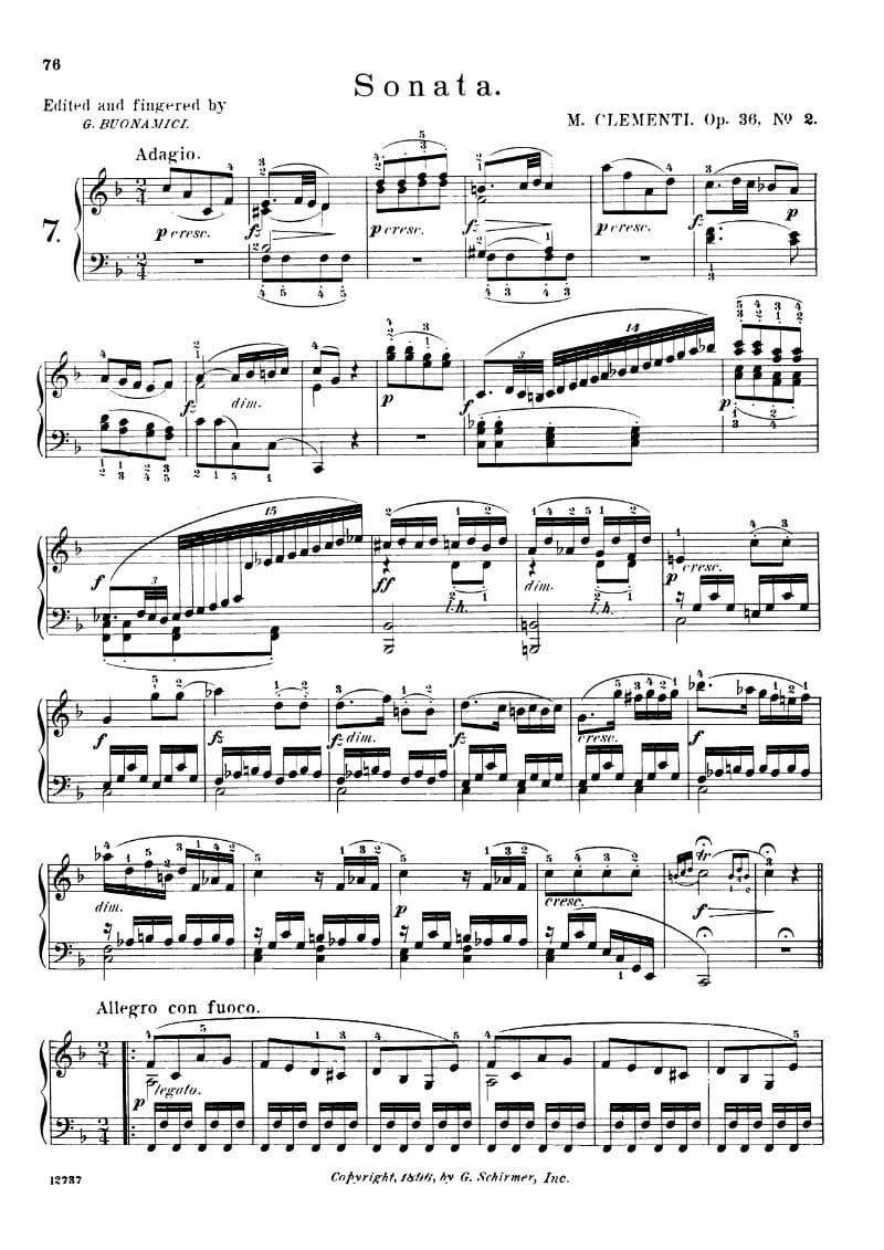 Preview of Sonata in F Major