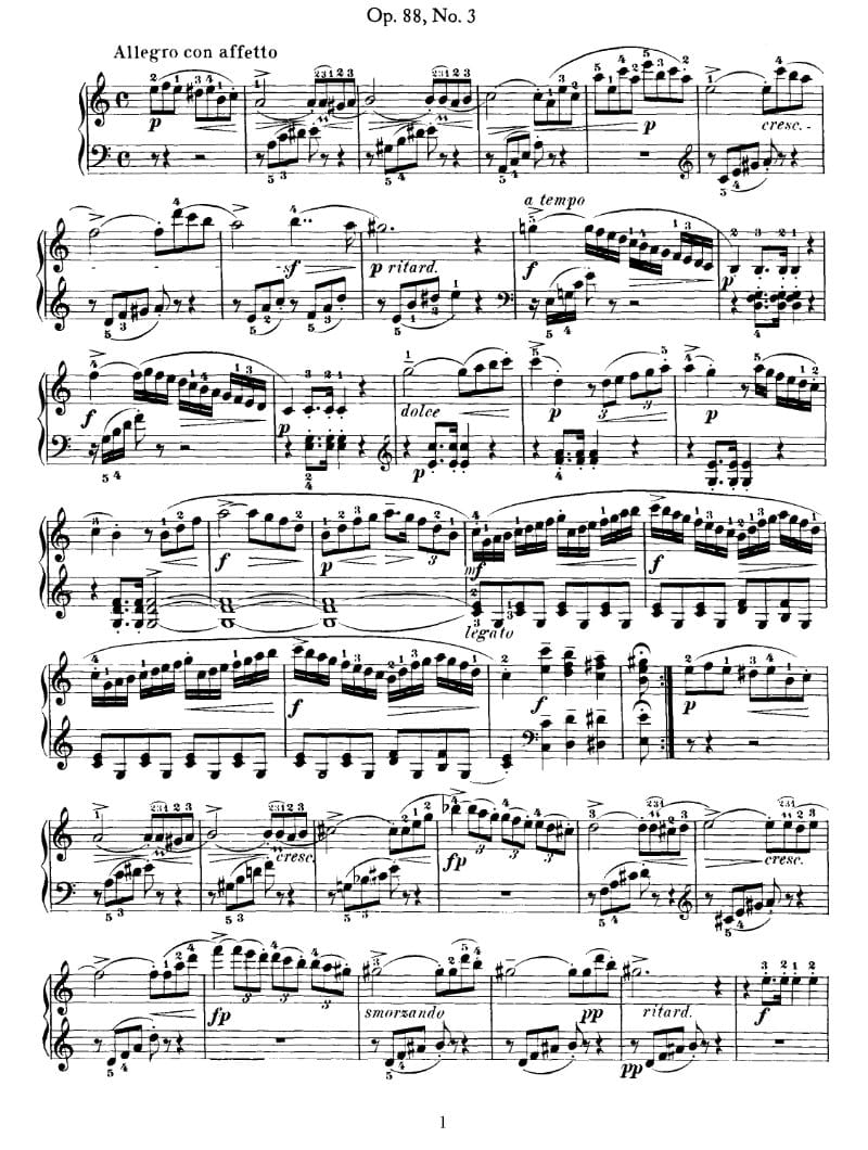 Preview of Sonatina in A Minor