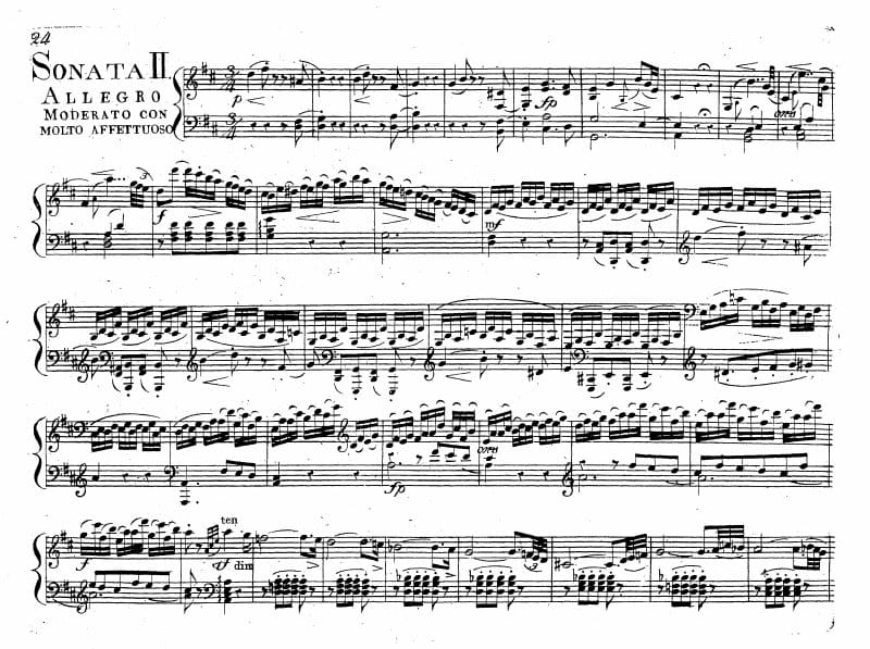 Preview of Sonata in D major