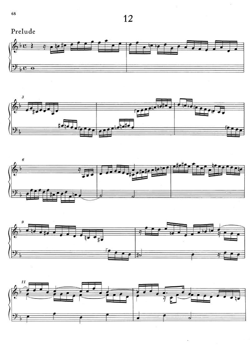 Preview of Suite in D Minor, HWV 449