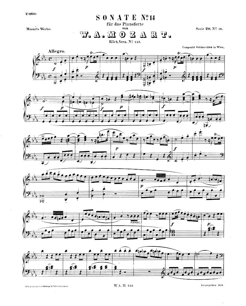 Preview of Sonata in C minor (No. 14)