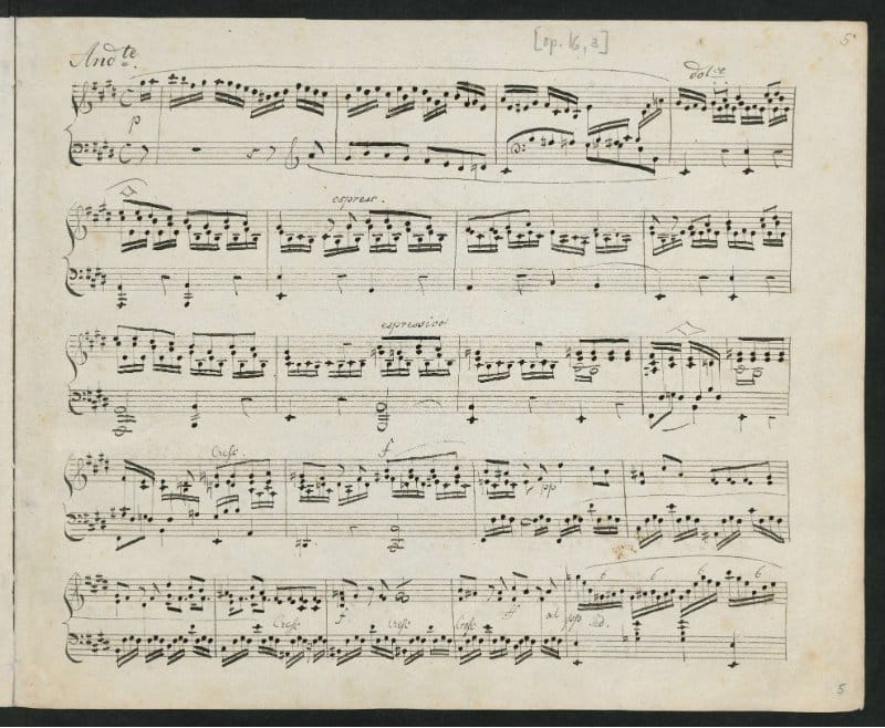 Preview of The Rivulet in E major