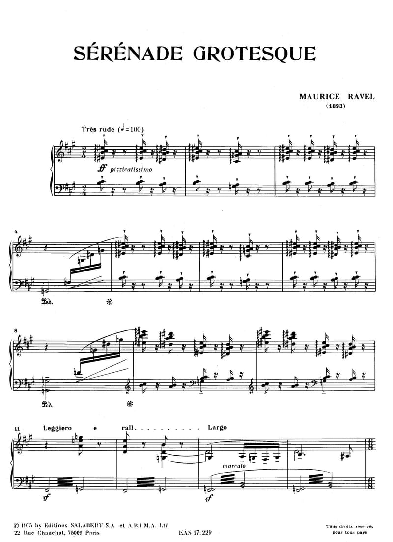 Preview of Serenade grotesque