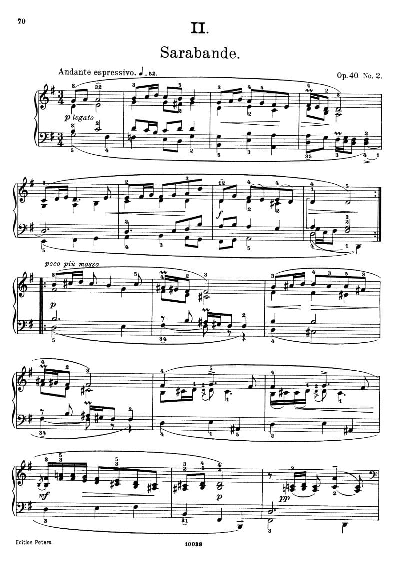 Preview of Holberg Suite: Sarabande