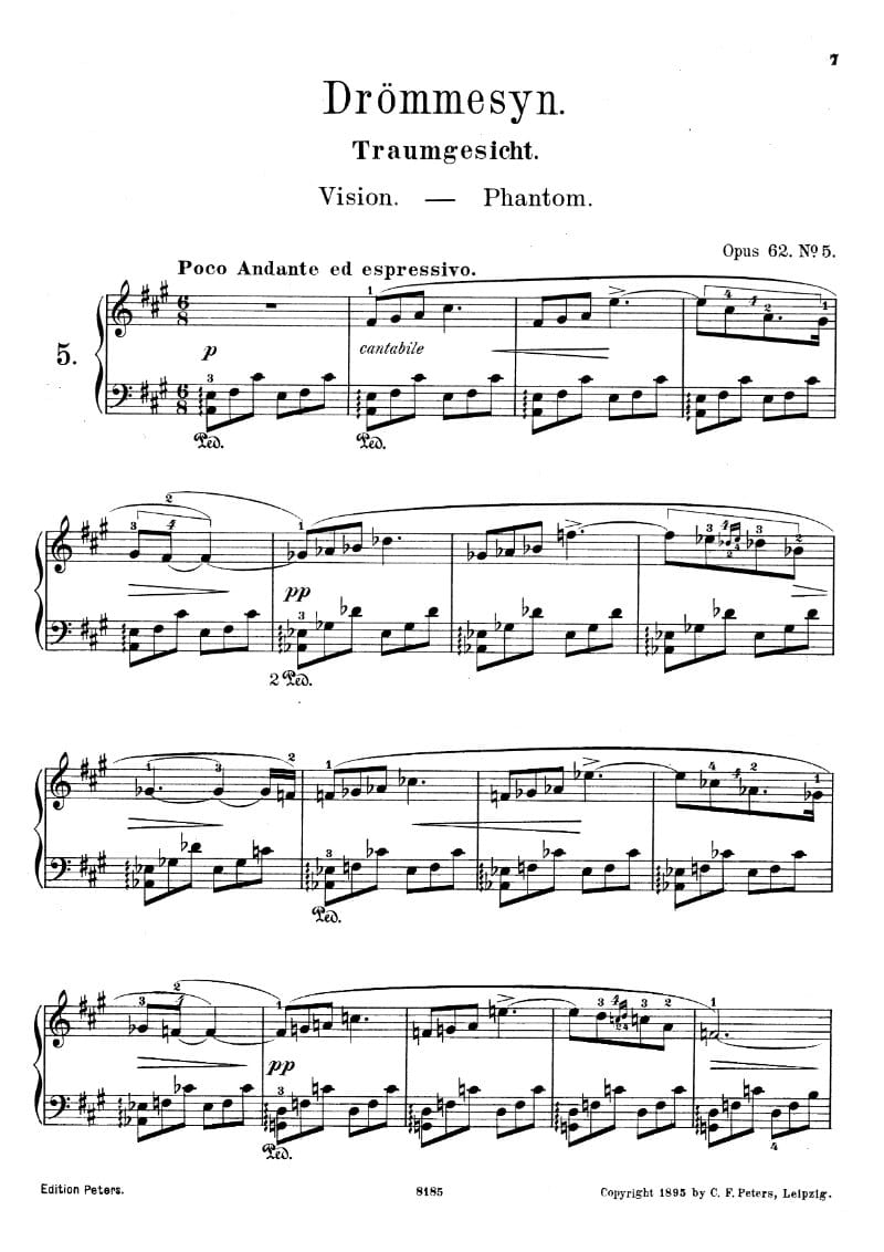 Preview of Lyric Pieces: Phantom