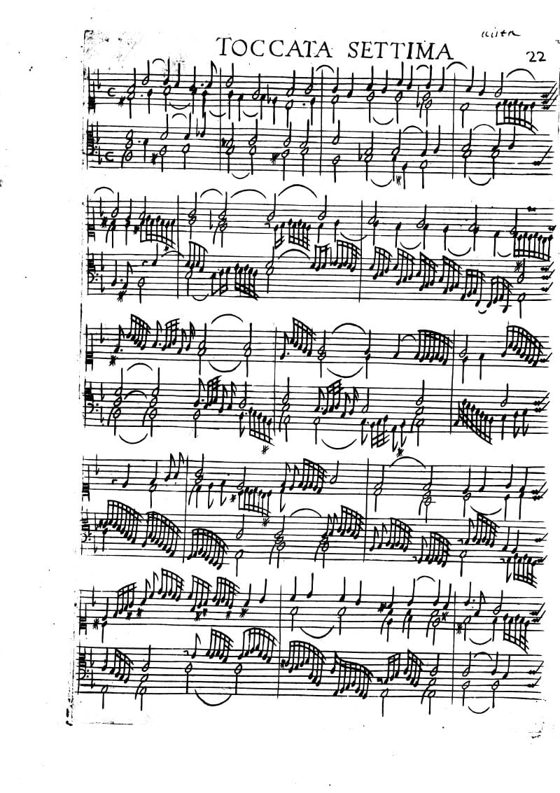 Preview of Toccata settima