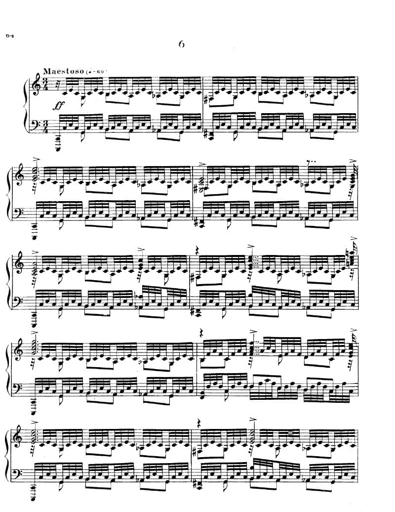 Preview of Moment Musical in C major