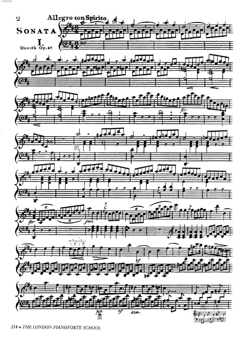 Preview of Piano Sonata No.22 in D major