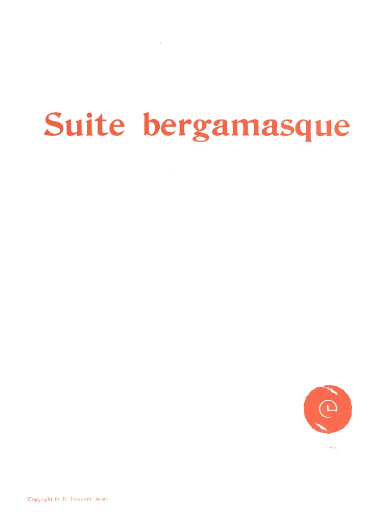 Preview of Suite bergamasque