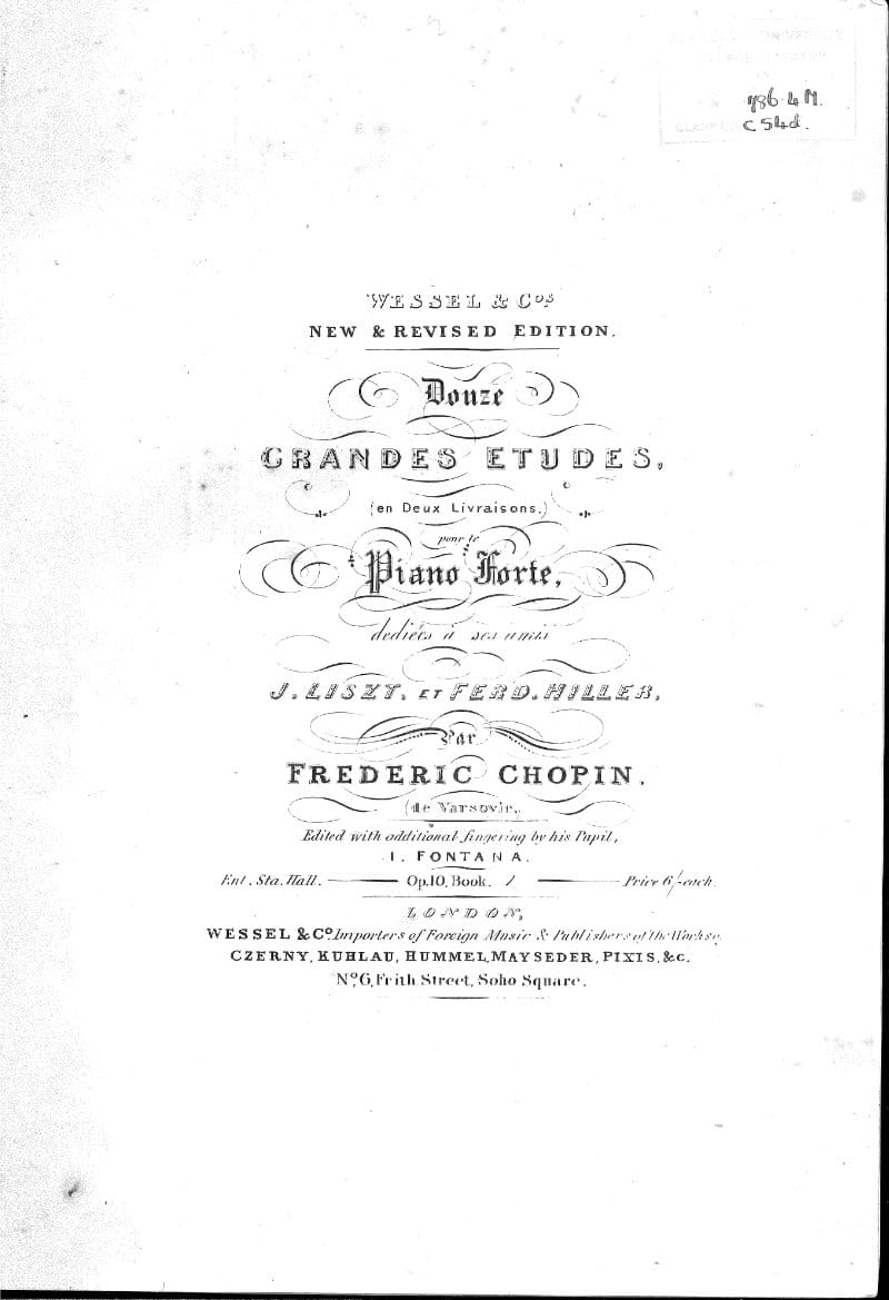 Preview of Étude in C Major, Op. 10 No. 1