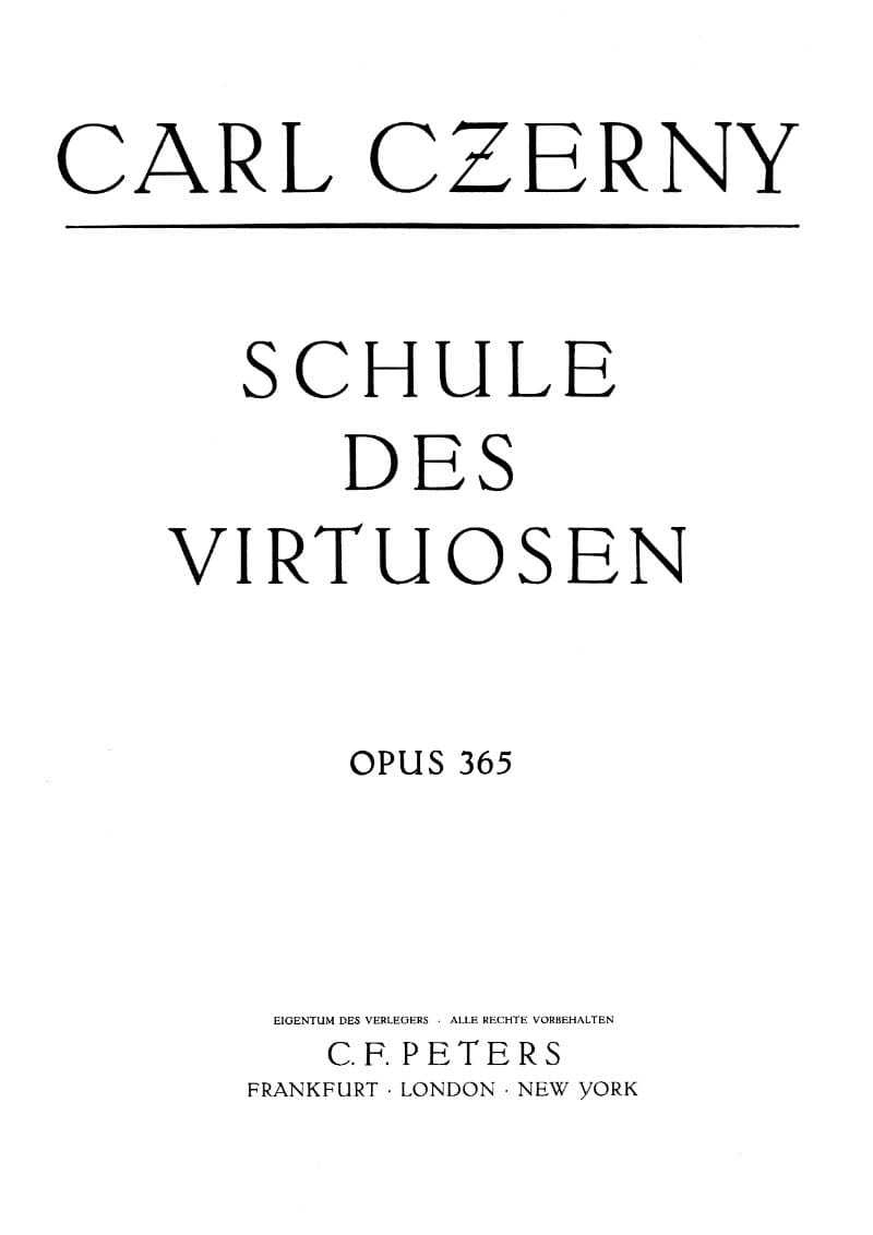 Preview of School of the Virtuoso, Op. 365