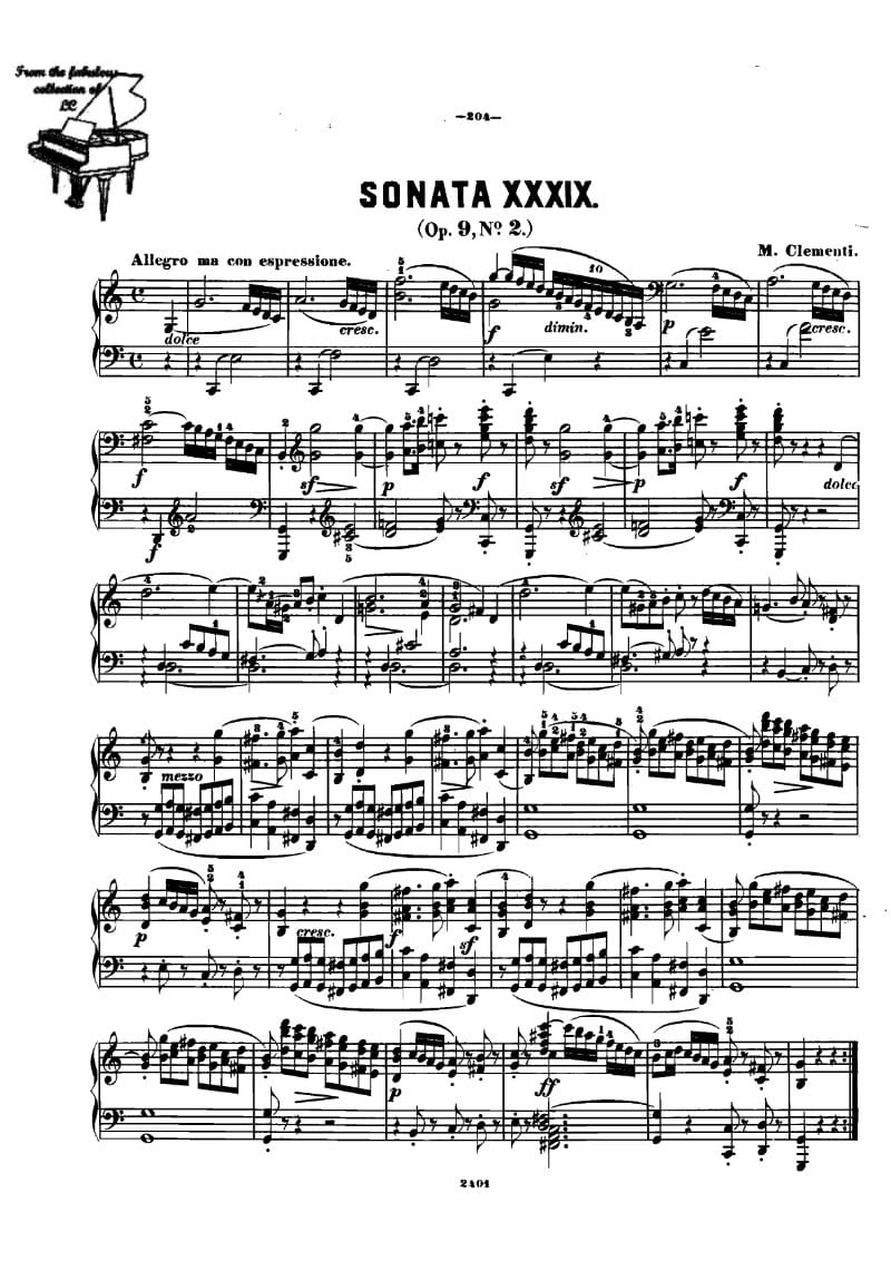 Preview of Sonata in C Major