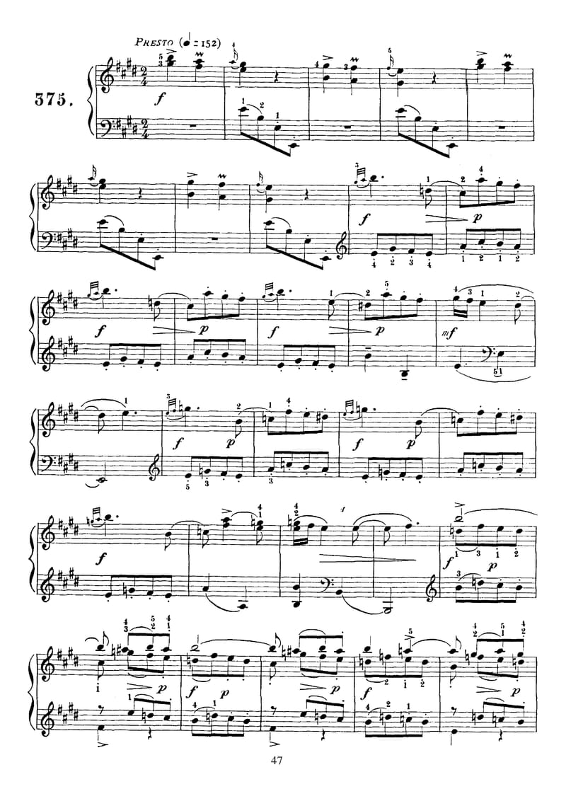 Preview of Sonata in E Major
