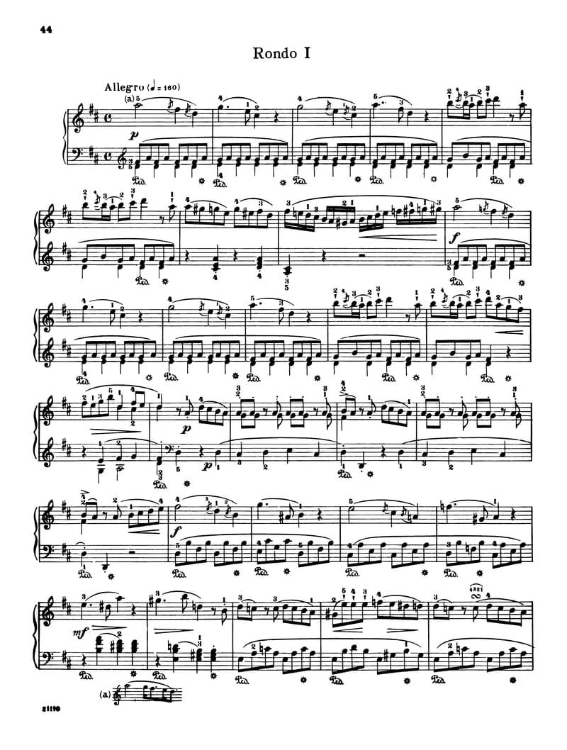 Preview of Rondo in D Major