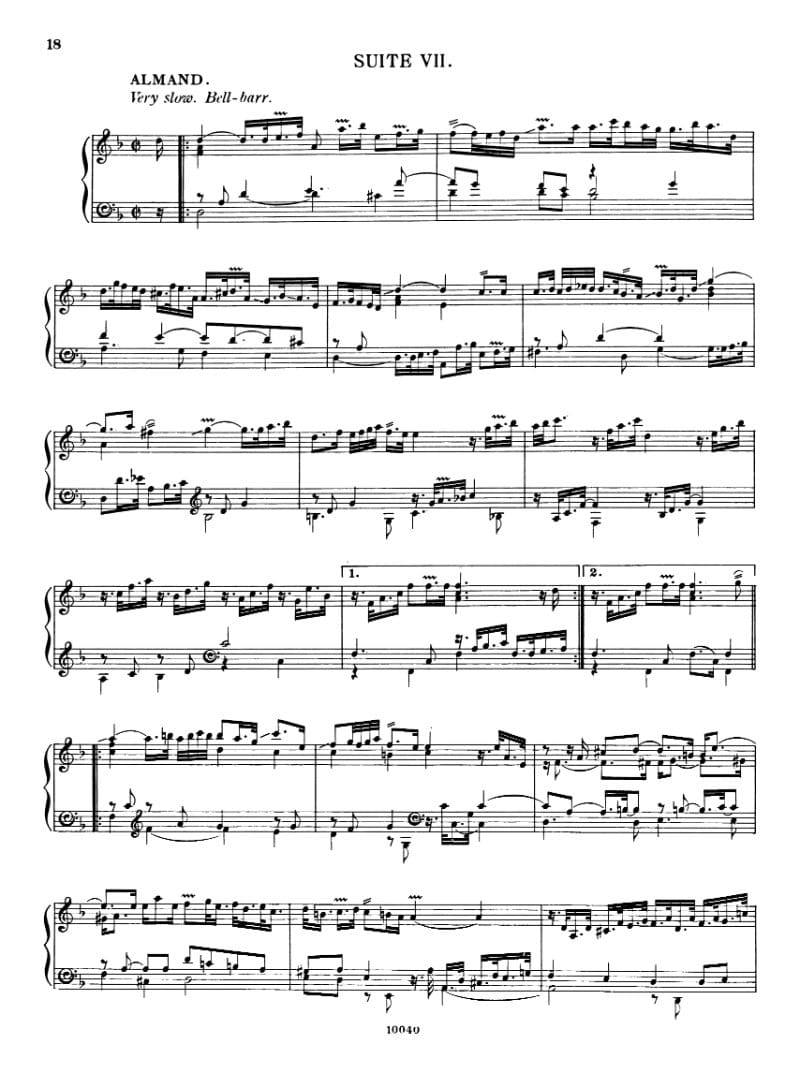 Preview of Suite in D minor