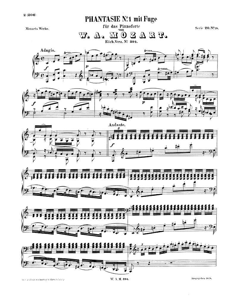 Preview of Prelude and Fugue in C Major