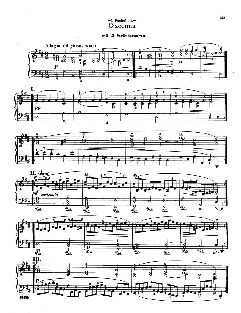 Preview of Chaconne in D major (No. 2)
