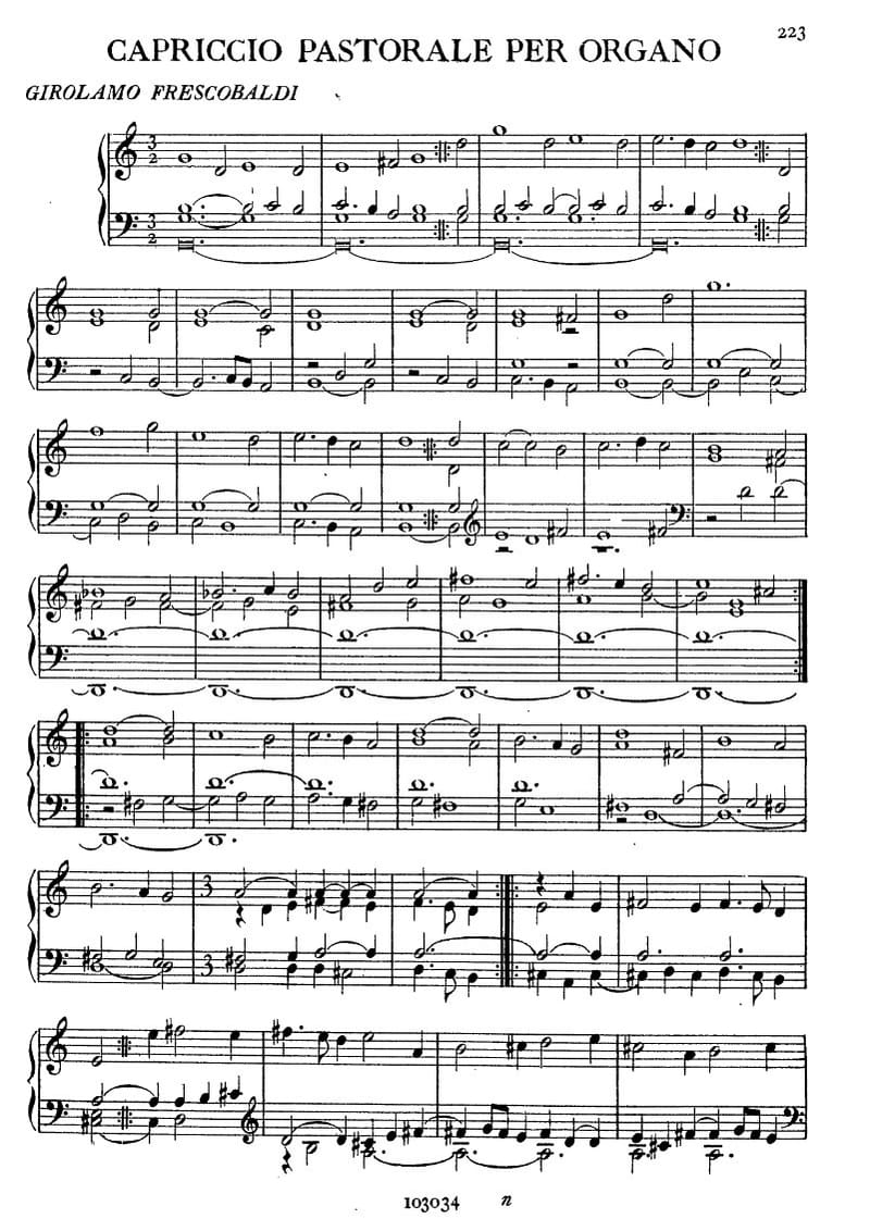 Preview of Capriccio pastorale