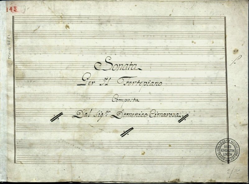 Preview of Keyboard Sonata in C Major, R. 4