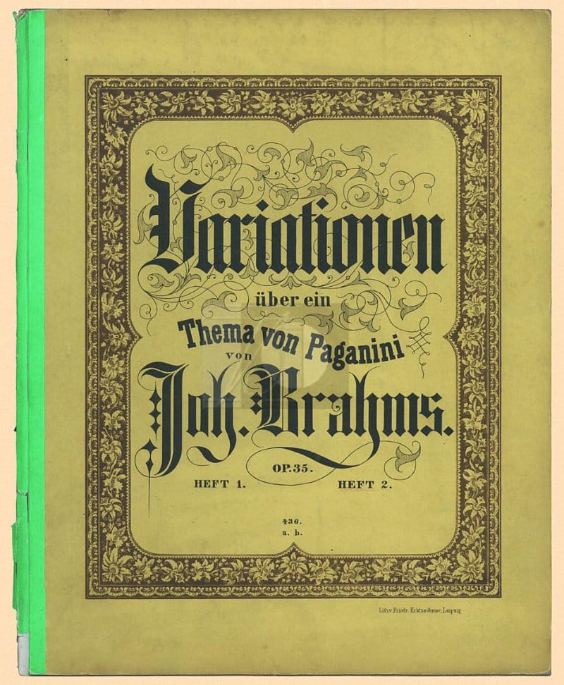 Preview of Variations on a Theme by Paganini
