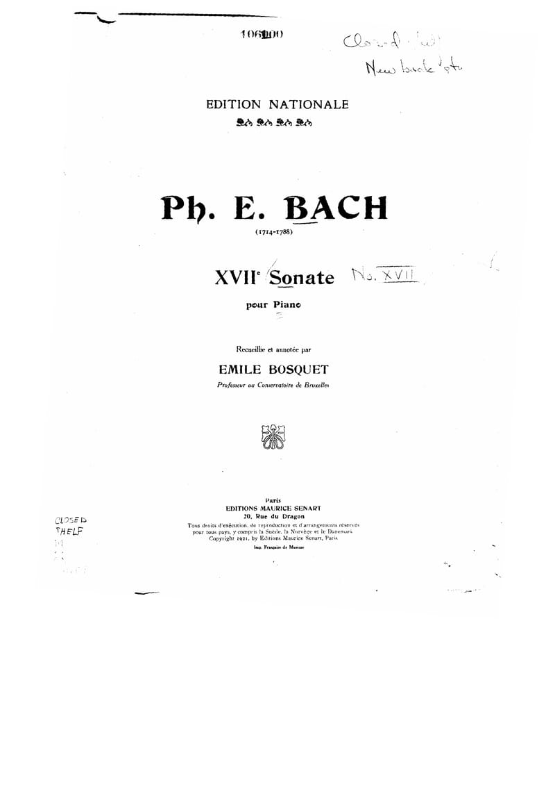 Preview of Keyboard Sonata in G minor, H.47