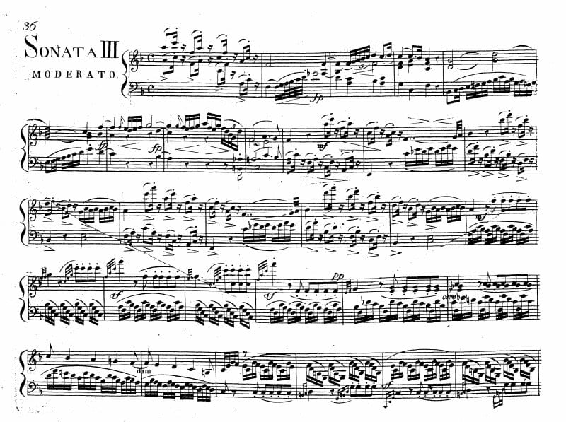 Preview of Sonata in F major