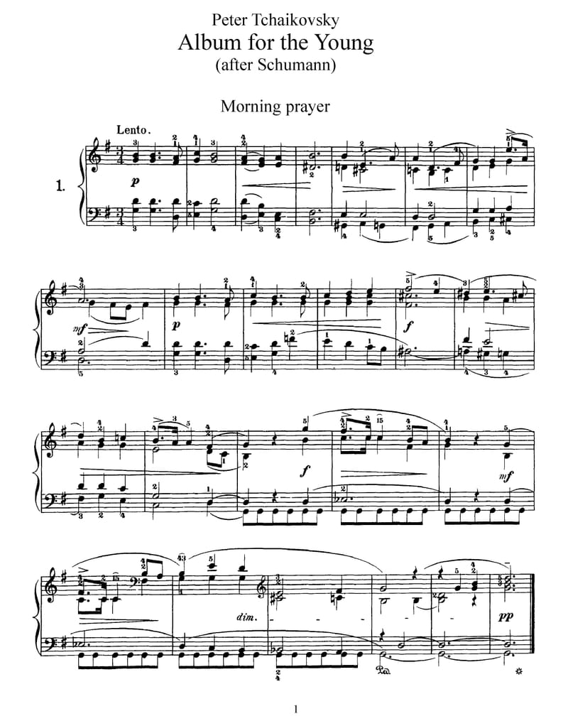 Preview of Album for the Young: Waltz