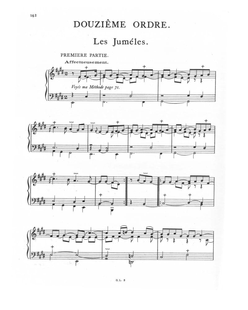 Preview of Pièces de clavecin, Ordre XII