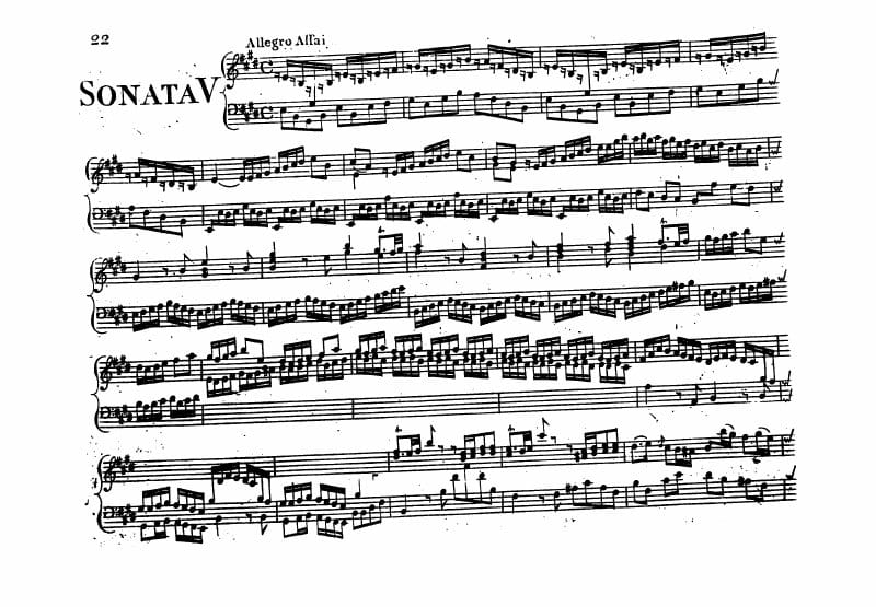 Preview of Sonata in E Major