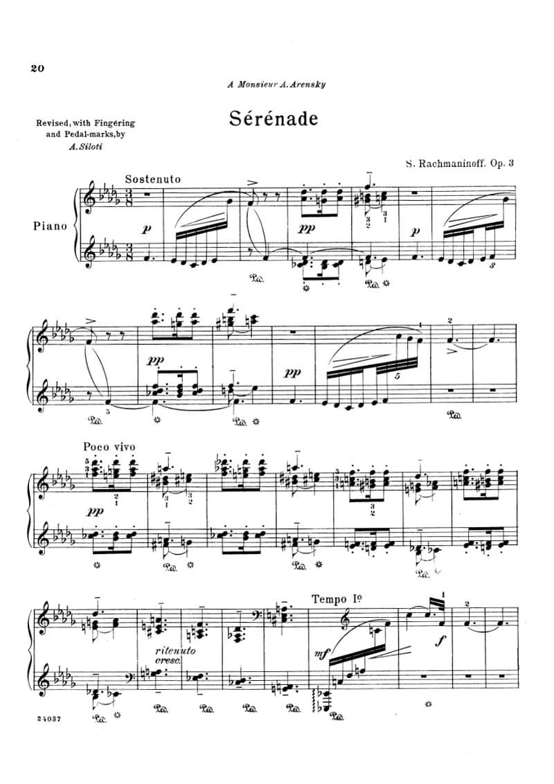 Preview of Serenade in B-flat major