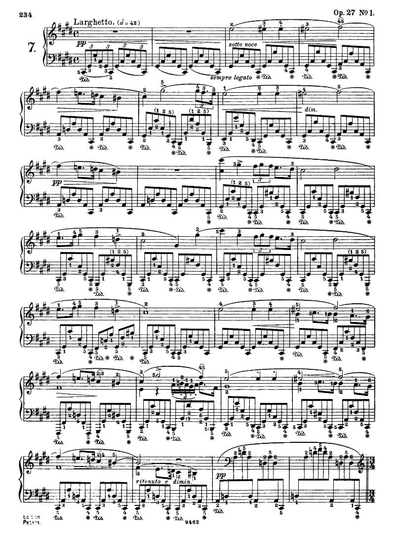 Preview of Nocturne in C-sharp Minor