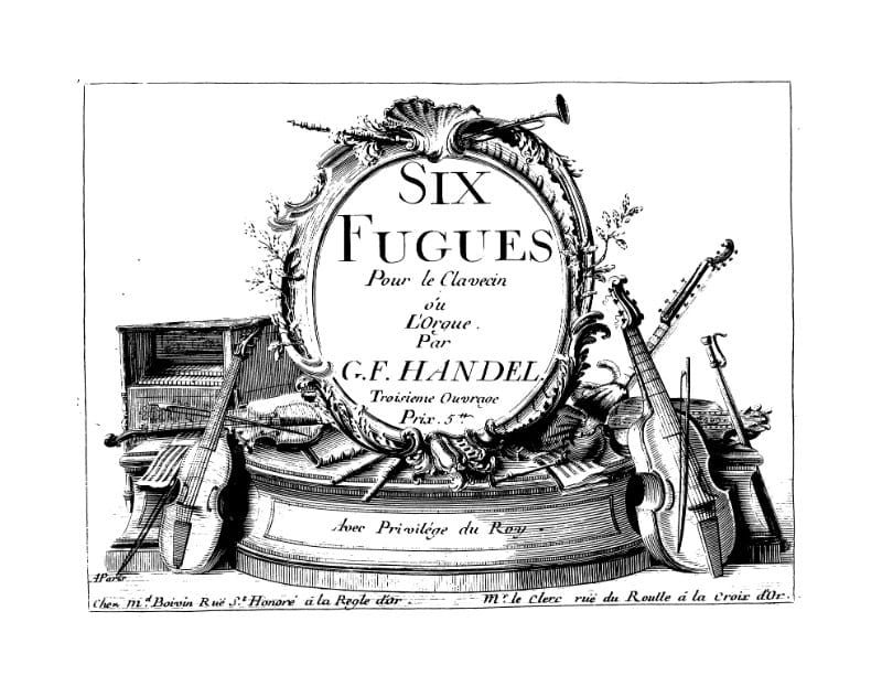 Preview of 6 Fugues for Keyboard