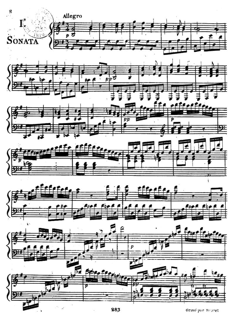 Preview of Piano Sonata in G Major Op. 39 No. 1