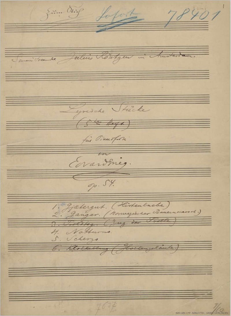 Preview of Lyric Pieces: Bell Ringing