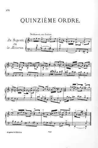Pièces de clavecin, Ordre XV by François Couperin